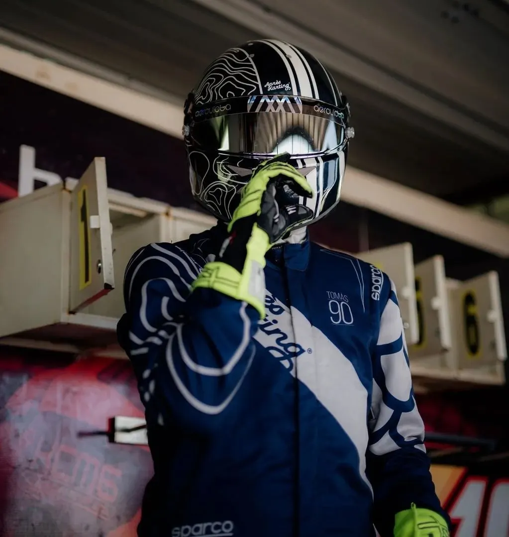 Mandato T. Graça Santos — Tomás Graça Santos, Schuberth Youth SK1 Hybrid SNELL CMR